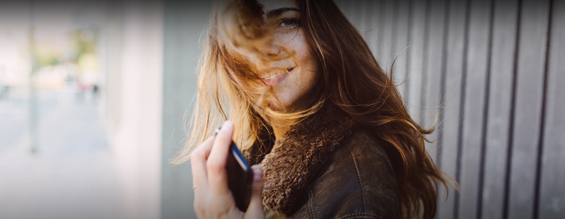 a woman talking on a cell phone